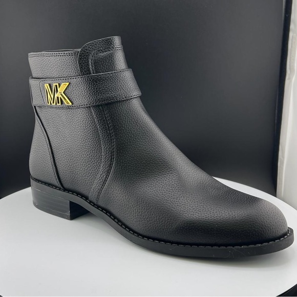Michael Michael Kors Women’s Jilly Flat Booties. Leather. New - Picture 6 of 13
